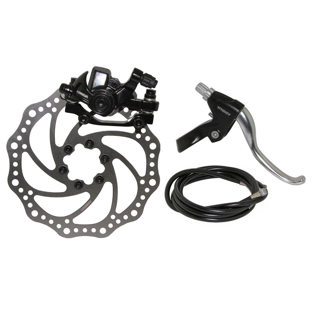 Diskette Brake Rear Set Black/Chrome